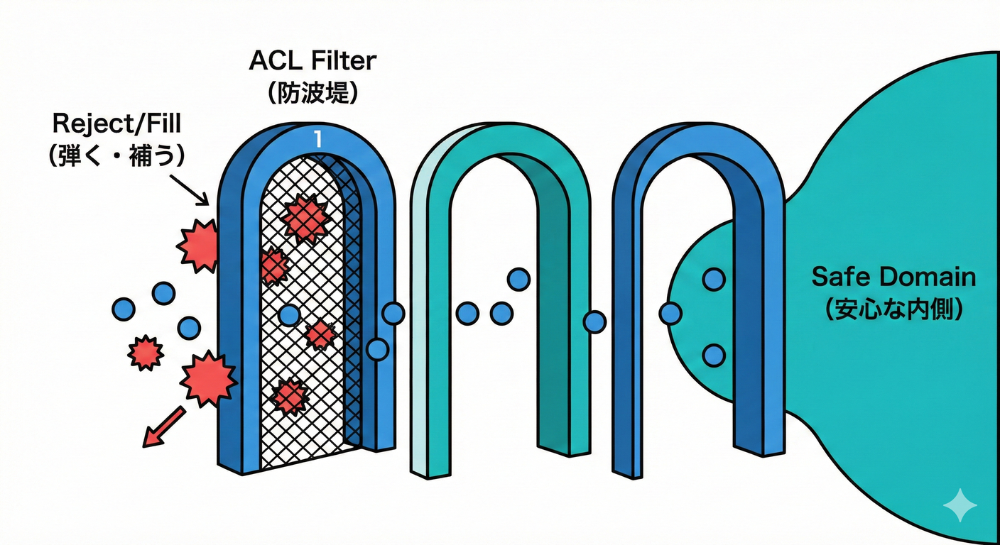 データの欠損や不正値に対する防御方針