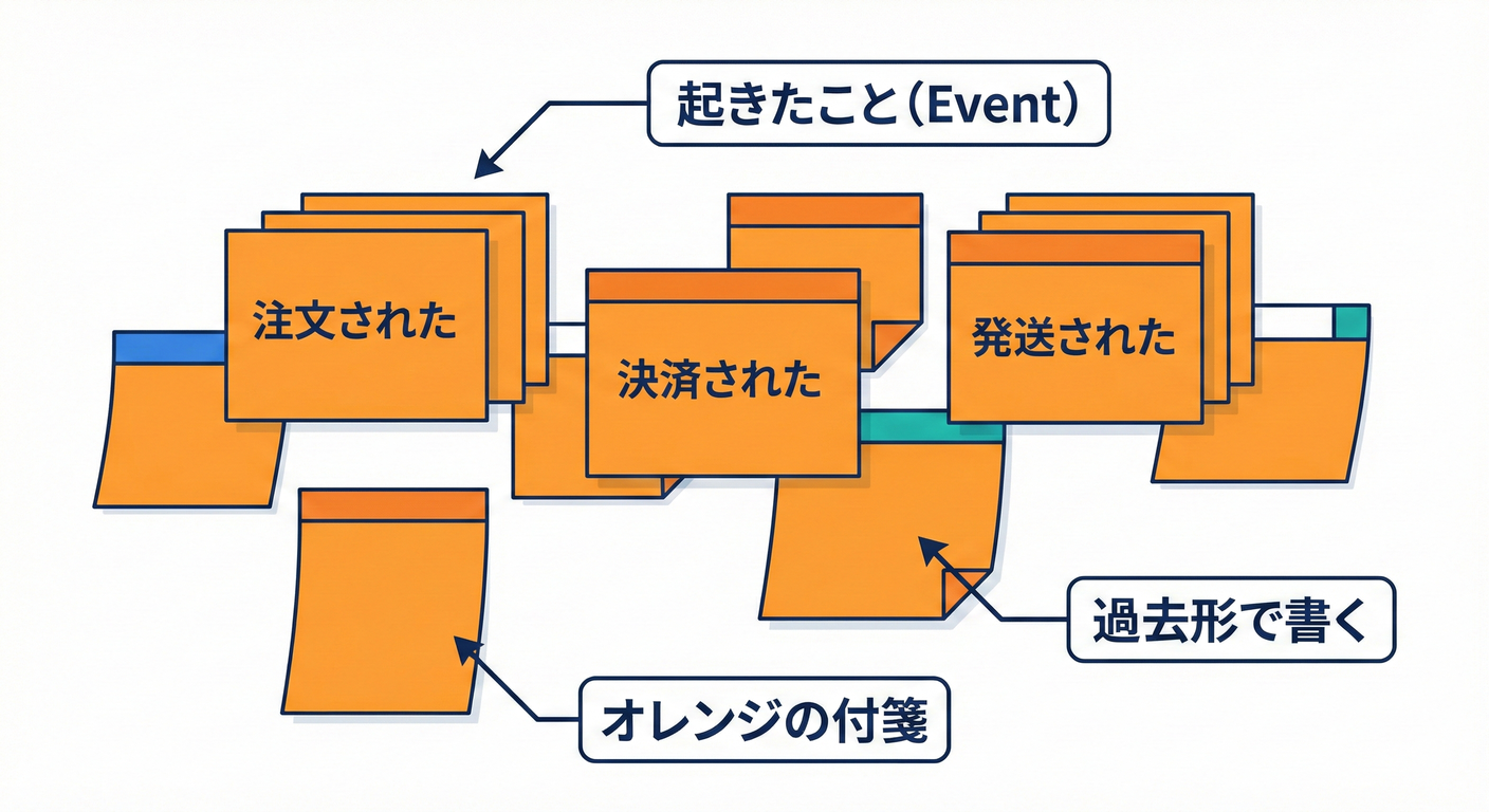 イベントの付箋