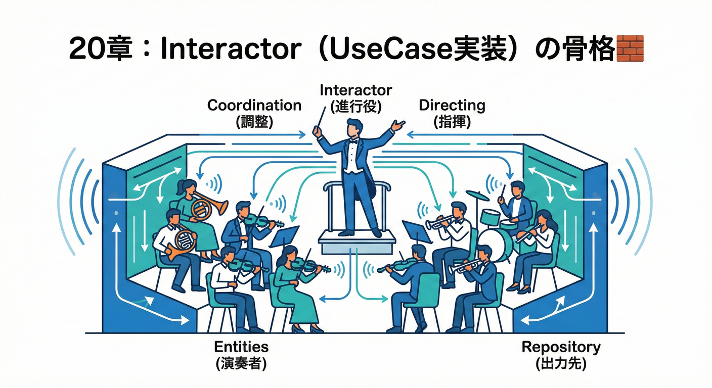 Interactorは指揮者