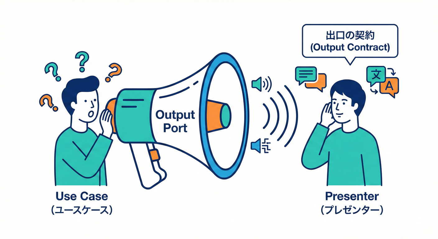 Output Portの役割