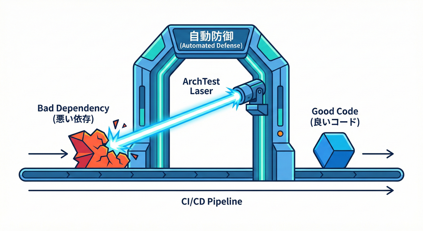 自動防御システム (Architecture Testing)
