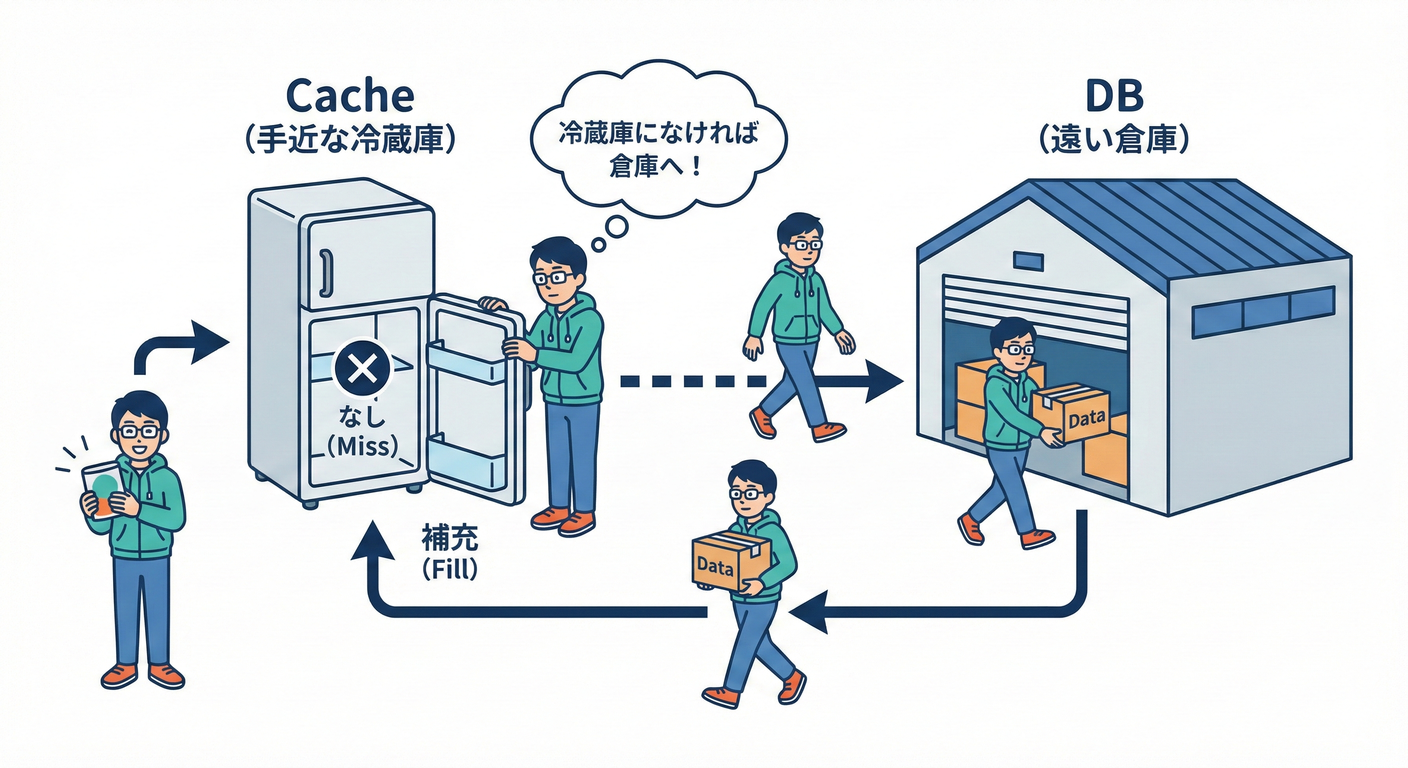 キャッシュってなに？（超ざっくり）🧊