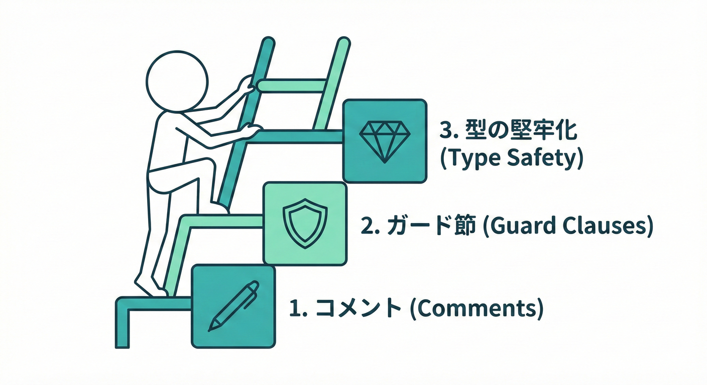 DbC導入の3つのステップ