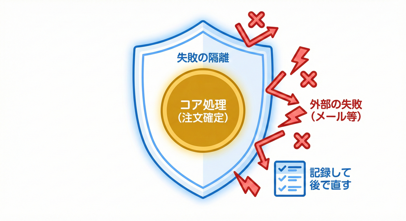 整合性の壁とエラーの隔離