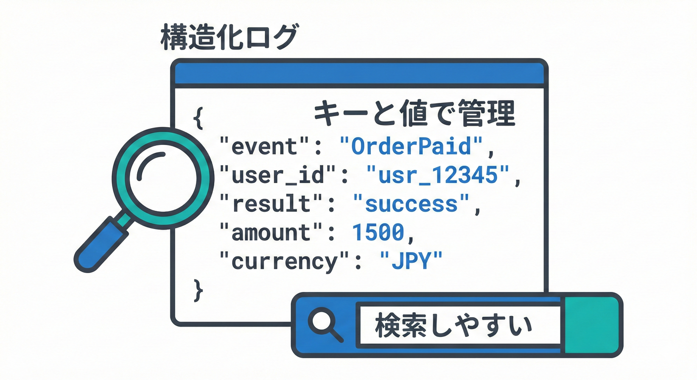 構造化ログの形式