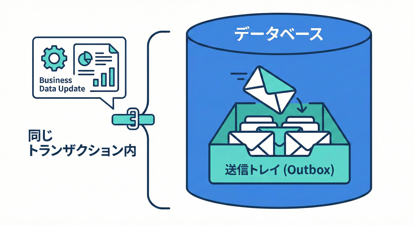 Outboxテーブルへの書き込み