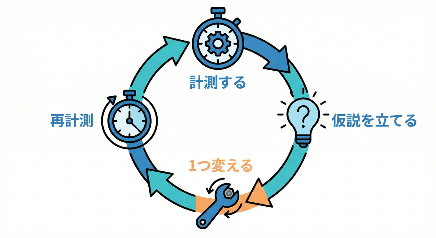 パフォーマンス向上の黄金ループ