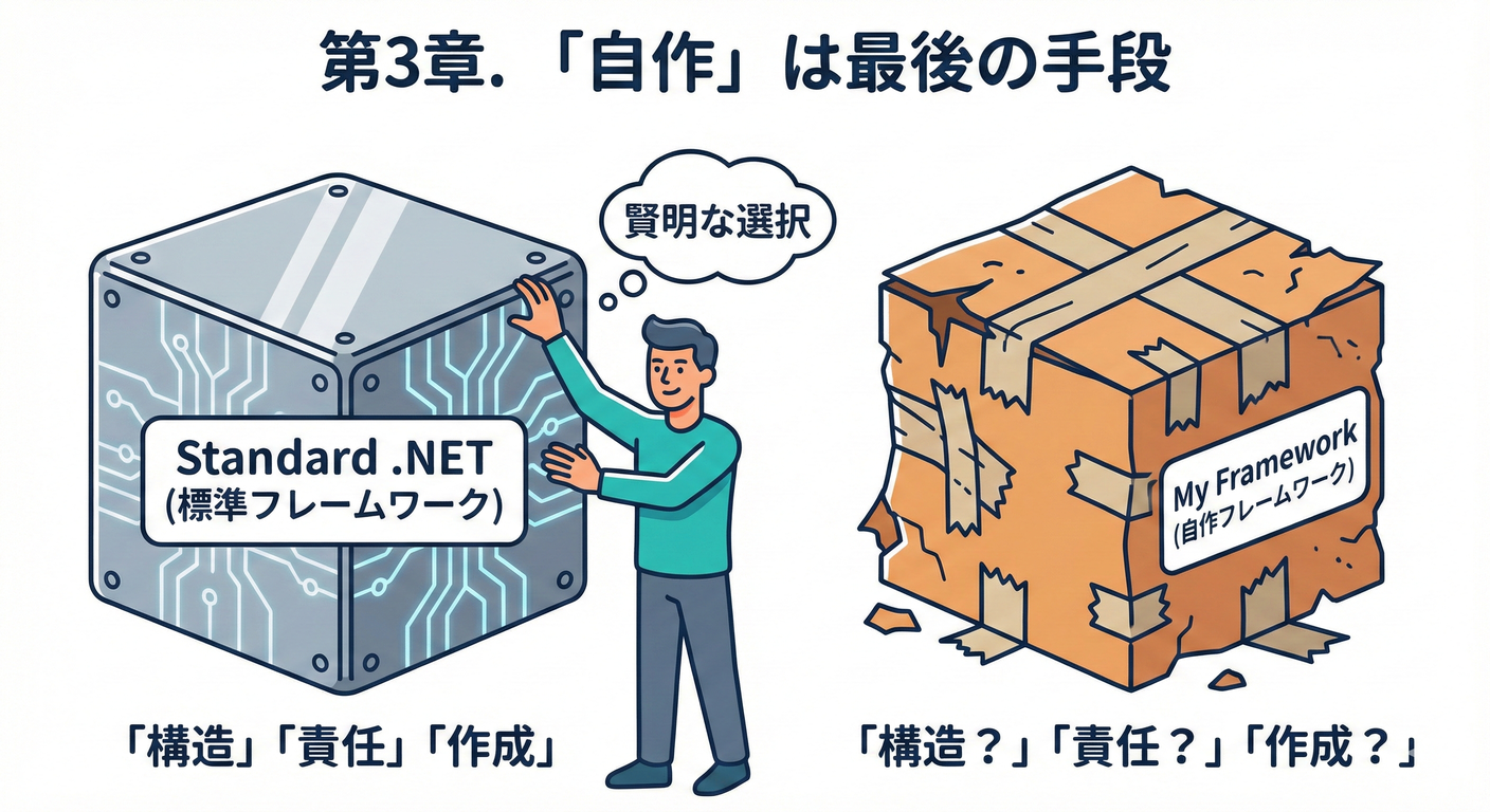 第3章. 「自作」は最後の手段