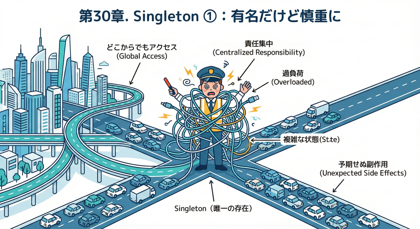 第30章. Singleton ①：有名だけど慎重に