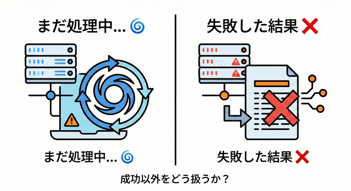 第16章：処理中/失敗