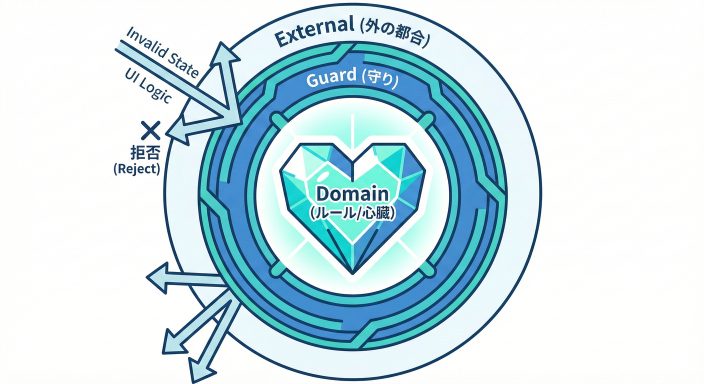 ドメインは心臓
