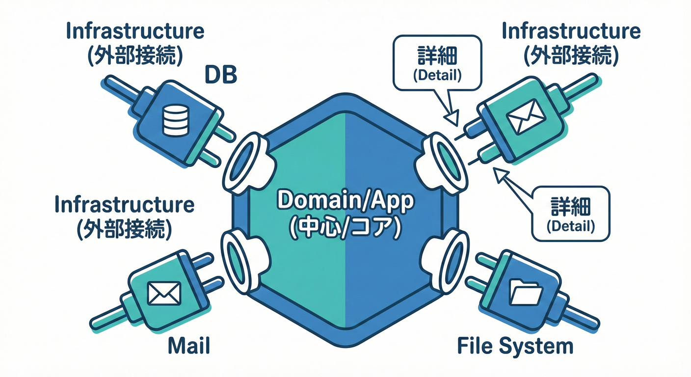 インフラはプラグ