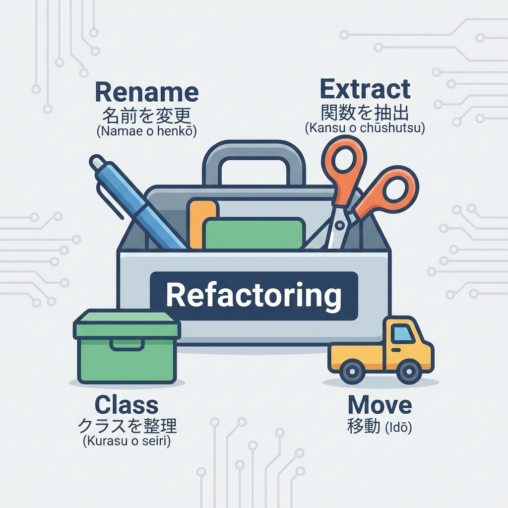 リファクタリングの道具箱