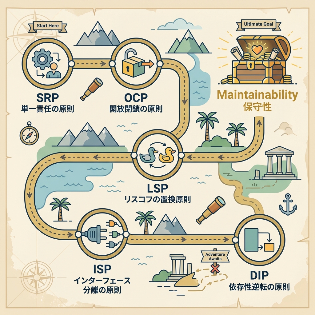 SOLIDの全体地図